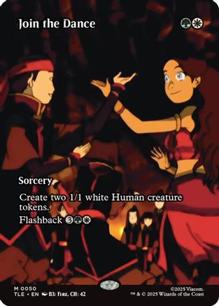 Join the Dance (Borderless) (TLE-050) - Avatar: The Last Airbender: Eternal-Legal | Grognard Games