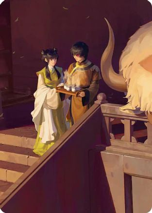 Mai and Zuko Art Card (ASTLA-) - Art Series: Avatar: The Last Airbender | Grognard Games
