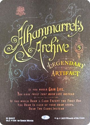 Alhammarret's Archive (SLC-027) - Secret Lair Countdown Kit Foil | Grognard Games