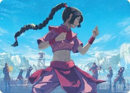 Ty Lee, Chi Blocker Art Card (ASTLA-005) - Art Series: Avatar: The Last Airbender | Grognard Games