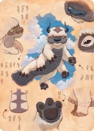 Appa, Steadfast Guardian Art Card (ASTLA-032) - Art Series: Avatar: The Last Airbender | Grognard Games