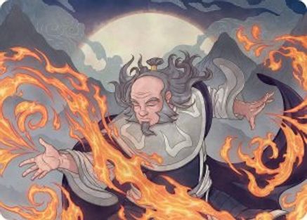 Iroh, Grand Lotus Art Card (ASTLA-047) - Art Series: Avatar: The Last Airbender | Grognard Games