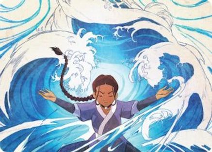 Katara, Water Tribe's Hope Art Card (ASTLA-048) - Art Series: Avatar: The Last Airbender | Grognard Games
