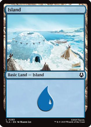 Island (0283) (TLA-283) - Avatar: The Last Airbender Foil | Grognard Games