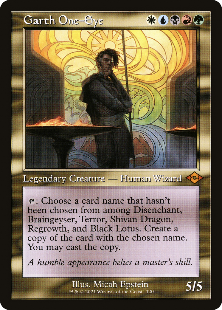Garth One-Eye (Retro) [Modern Horizons 2] | Grognard Games
