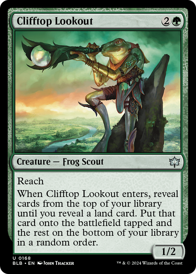 Clifftop Lookout [Bloomburrow] | Grognard Games