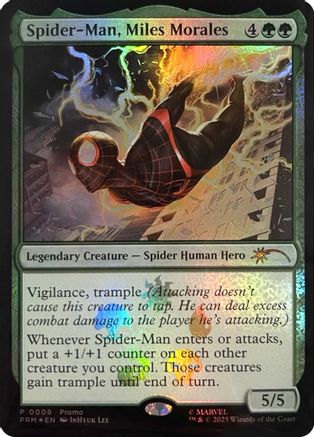 Spider-Man, Miles Morales (UMP-008) - Unique and Miscellaneous Promos Foil | Grognard Games