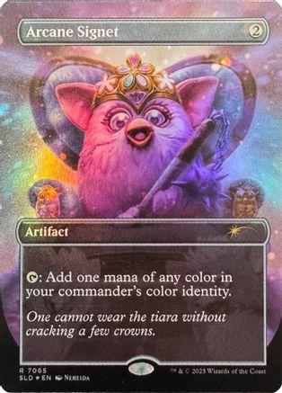 Arcane Signet (7065) (Rainbow Foil) (SLD-7065) - Secret Lair Drop Series Foil | Grognard Games