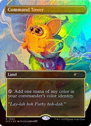 Command Tower (7064) (Rainbow Foil) (SLD-7064) - Secret Lair Drop Series Foil | Grognard Games