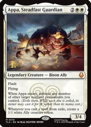 Appa, Steadfast Guardian (PRE-010) - Prerelease Cards Foil | Grognard Games