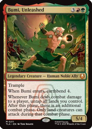 Bumi, Unleashed (PRE-211) - Prerelease Cards Foil | Grognard Games