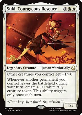 Suki, Courageous Rescuer (PRE-037) - Prerelease Cards Foil | Grognard Games