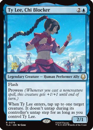 Ty Lee, Chi Blocker (PRE-076) - Prerelease Cards Foil | Grognard Games