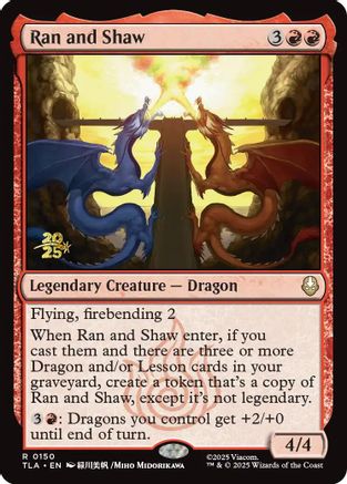 Ran and Shaw (PRE-150) - Prerelease Cards Foil | Grognard Games