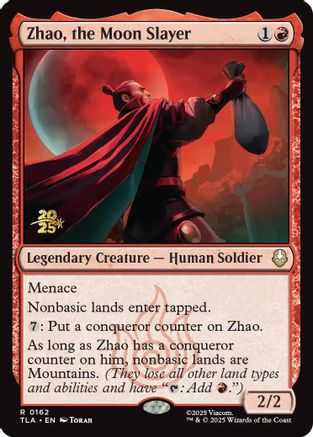Zhao, the Moon Slayer (PRE-162) - Prerelease Cards Foil | Grognard Games