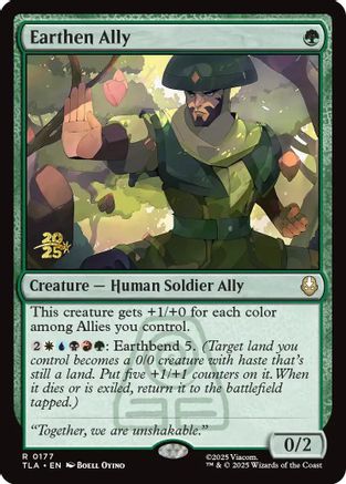 Earthen Ally (PRE-177) - Prerelease Cards Foil | Grognard Games