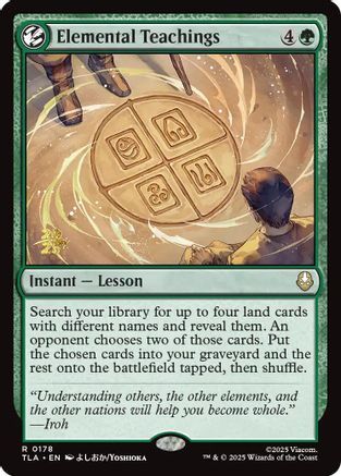 Elemental Teachings (PRE-178) - Prerelease Cards Foil | Grognard Games