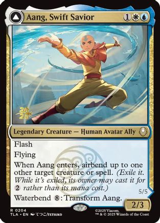 Aang, Swift Savior (PRE-204) - Prerelease Cards Foil | Grognard Games
