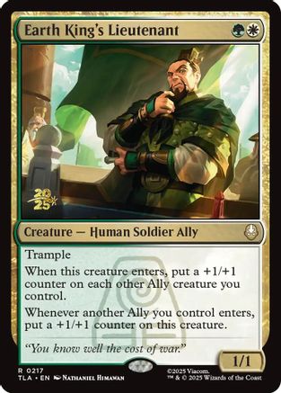 Earth King's Lieutenant (PRE-217) - Prerelease Cards Foil | Grognard Games