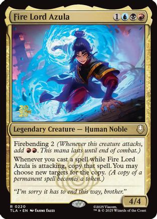 Fire Lord Azula (PRE-220) - Prerelease Cards Foil | Grognard Games