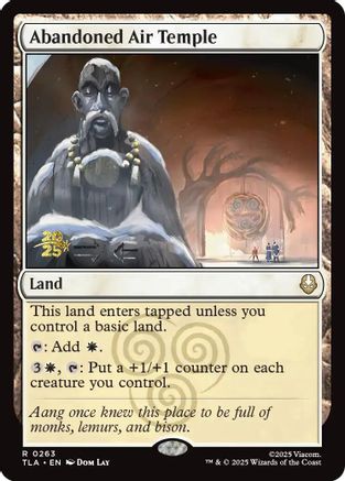 Abandoned Air Temple (PRE-263) - Prerelease Cards Foil | Grognard Games