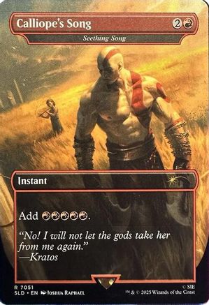 Calliope's Song - Seething Song (SLD-7051) - Secret Lair Drop Series Foil | Grognard Games