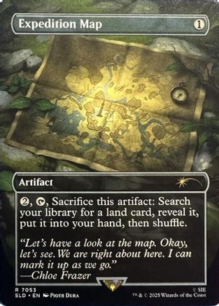 Expedition Map (SLD-7053) - Secret Lair Drop Series | Grognard Games