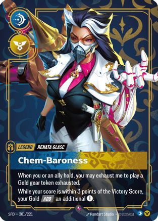 Renata Glasc - Chem-Baroness (201/221) - Spiritforged Foil | Grognard Games