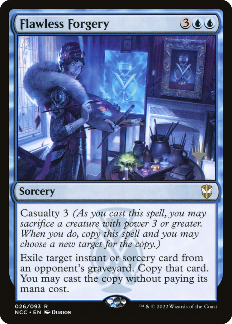 Flawless Forgery (Promo Pack) [Streets of New Capenna Commander Promos] | Grognard Games