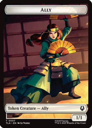 Ally (0007) // Clue (0018) Double-Sided Token (TLA-7 // 18) - Avatar: The Last Airbender | Grognard Games