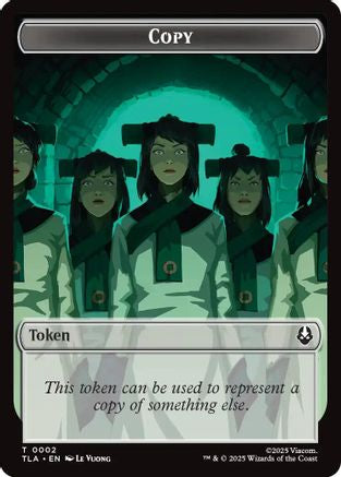 Copy (0002) // Soldier (0011) Double-Sided Token (TLA-2 // 11) - Avatar: The Last Airbender | Grognard Games