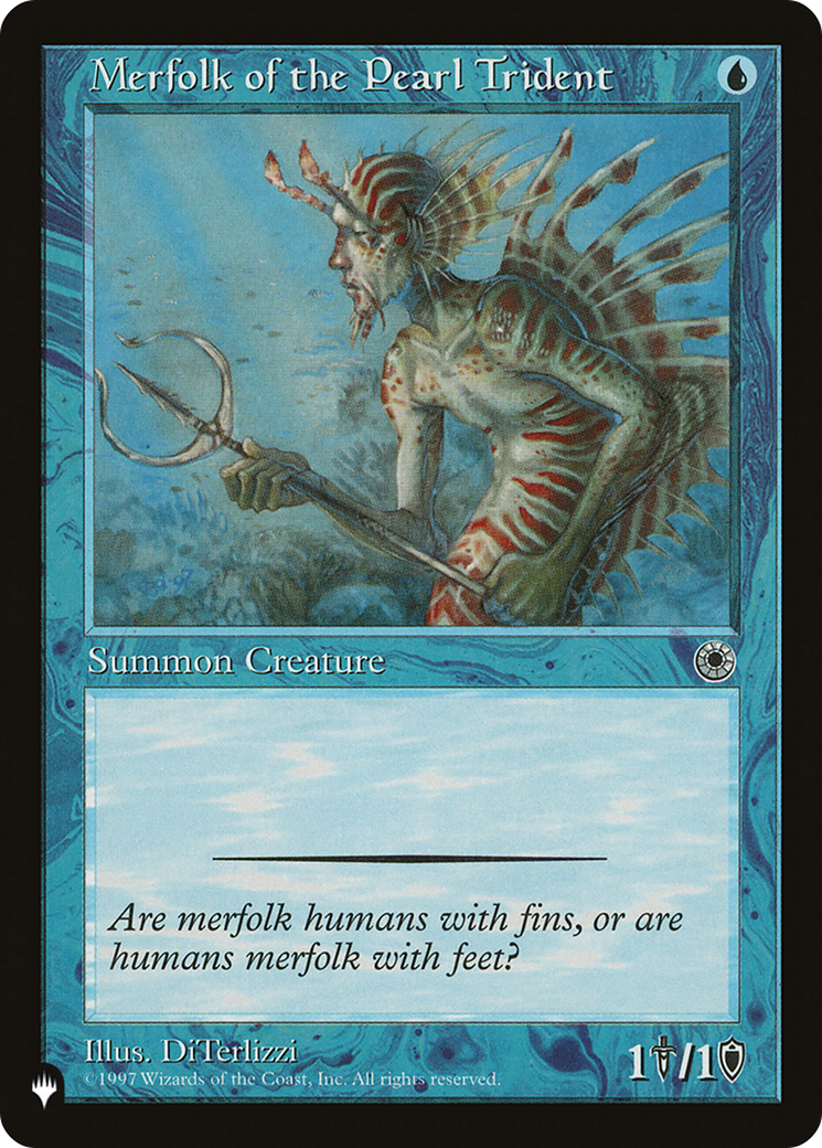 Merfolk of the Pearl Trident [The List] | Grognard Games