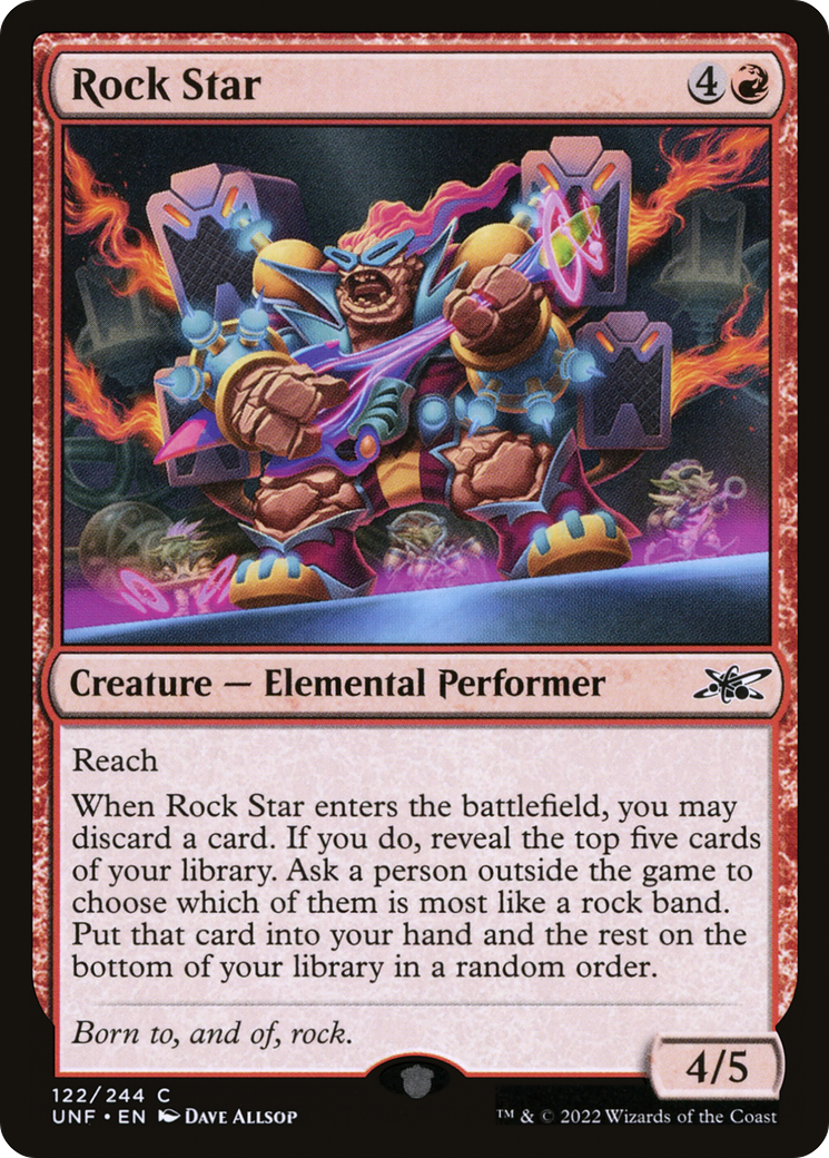 Rock Star [Unfinity] | Grognard Games