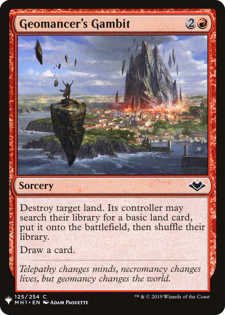 Geomancer's Gambit [Mystery Booster] | Grognard Games