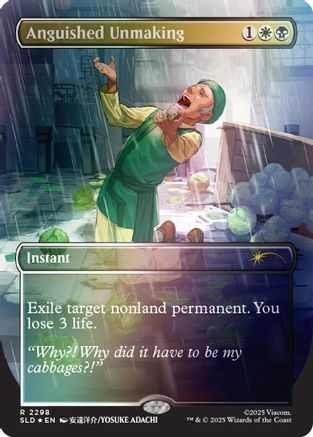 Anguished Unmaking (2298) (Rainbow Foil) (SLD-2298) - Secret Lair Drop Series Foil | Grognard Games