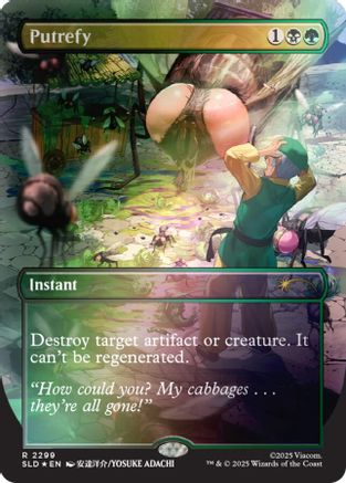 Putrefy (Rainbow Foil) (SLD-2299) - Secret Lair Drop Series Foil | Grognard Games