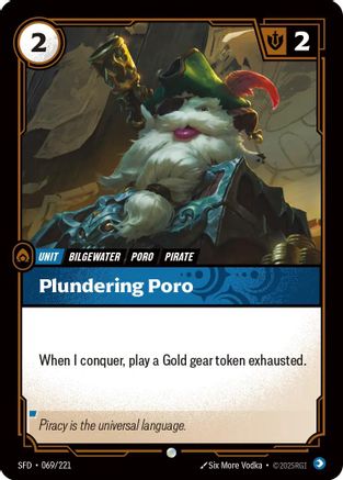 Plundering Poro (069/221) - Spiritforged Foil | Grognard Games