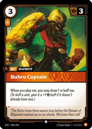 Buhru Captain (091/221) - Spiritforged | Grognard Games