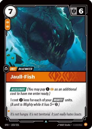 Jaull-Fish (103/221) - Spiritforged Foil | Grognard Games