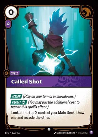 Called Shot (122/221) - Spiritforged Foil | Grognard Games