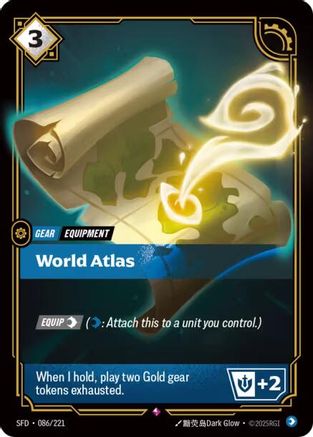 World Atlas (086/221) - Spiritforged Foil | Grognard Games