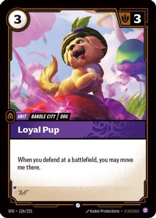 Loyal Pup (126/221) - Spiritforged | Grognard Games