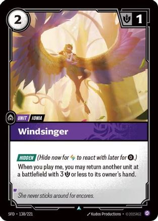 Windsinger (138/221) - Spiritforged | Grognard Games