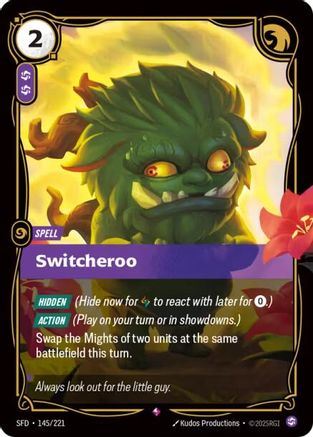 Switcheroo (145/221) - Spiritforged Foil | Grognard Games