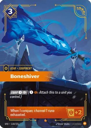 Boneshiver (118/221) - Spiritforged Foil | Grognard Games