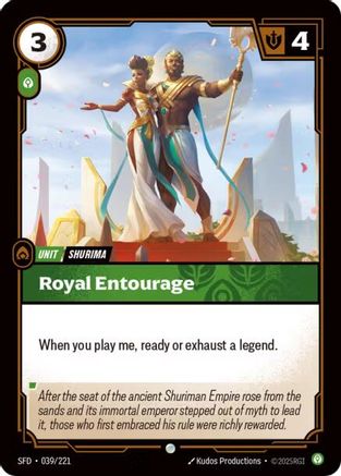 Royal Entourage (039/221) - Spiritforged | Grognard Games