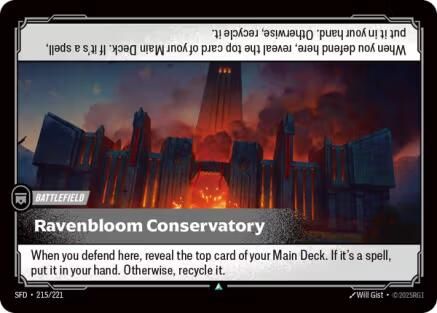 Ravenbloom Conservatory (215/221) - Spiritforged | Grognard Games