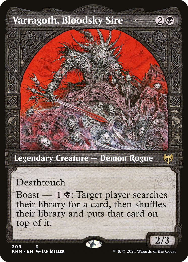 Varragoth, Bloodsky Sire (Showcase) [Kaldheim] | Grognard Games