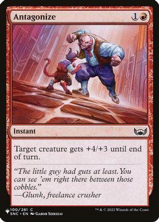 Antagonize (LIST-100) - The List Reprints | Grognard Games
