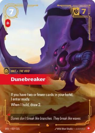 Dunebreaker (027/221) - Spiritforged Foil | Grognard Games